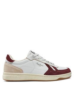 Pepe Jeans Sneakersy Kore Heritage M PMS00026 Biały ze sklepu MODIVO w kategorii Buty sportowe męskie - zdjęcie 182681405