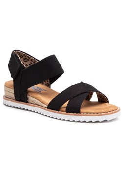 Skechers Espadryle Secret Picnic 33386/Blk Czarny ze sklepu MODIVO w kategorii Espadryle damskie - zdjęcie 182681475