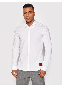 Hugo Koszula Ero3-W 50475687 Biały Extra Slim Fit ze sklepu MODIVO w kategorii Koszule męskie - zdjęcie 182681636