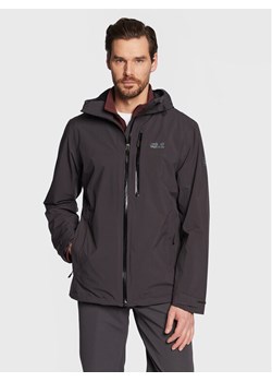 Jack Wolfskin Kurtka przejściowa Go Hike 1114051 Czarny Regular Fit ze sklepu MODIVO w kategorii Kurtki męskie - zdjęcie 182681728