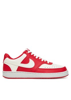 Nike Sneakersy Court Vision Lo Nn DH3158 602 Czerwony ze sklepu MODIVO w kategorii Buty sportowe damskie - zdjęcie 182681766