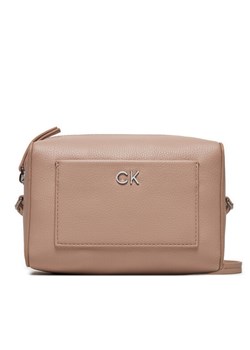 Calvin Klein Torebka Ck Daily Camera K60K612274 Beżowy ze sklepu MODIVO w kategorii Listonoszki - zdjęcie 182681787