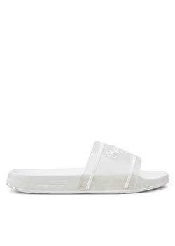 Pepe Jeans Klapki Slider Translucent W PLS70147 Biały ze sklepu MODIVO w kategorii Klapki damskie - zdjęcie 182681808