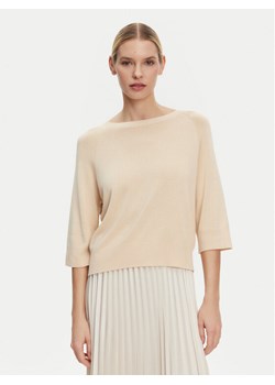 Kontatto Sweter 3M0505C Beżowy Regular Fit ze sklepu MODIVO w kategorii Swetry damskie - zdjęcie 182682027