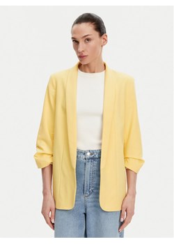Pieces Marynarka Bosella 17090996 Żółty Regular Fit ze sklepu MODIVO w kategorii Marynarki damskie - zdjęcie 182682037