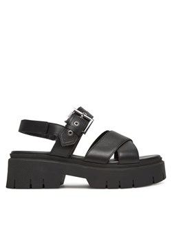 HUGO Sandały Kris_Sandal_BKNA 50542072 Czarny ze sklepu MODIVO w kategorii Sandały damskie - zdjęcie 182682049