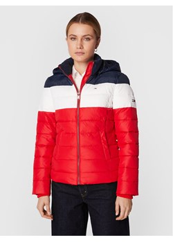 Tommy Jeans Kurtka zimowa Colourblock DW0DW09065 Kolorowy Slim Fit ze sklepu MODIVO w kategorii Kurtki damskie - zdjęcie 182682057