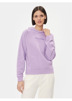 Helly Hansen Bluza Core 54033 Fioletowy Regular Fit ze sklepu MODIVO w kategorii Bluzy damskie - zdjęcie 182682098