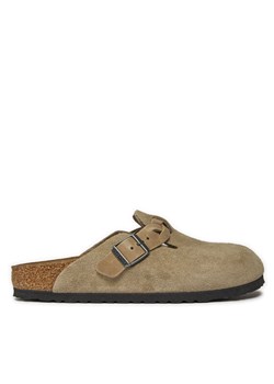 Birkenstock Klapki Boston Braided 1026694 Brązowy ze sklepu MODIVO w kategorii Klapki damskie - zdjęcie 182682146