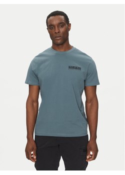 Napapijri T-Shirt S-Vignoni NP0A4ILX Niebieski Regular Fit ze sklepu MODIVO w kategorii T-shirty męskie - zdjęcie 182682215