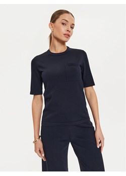 Max Mara Leisure T-Shirt Tahiti 24263660 Granatowy Regular Fit ze sklepu MODIVO w kategorii Bluzki damskie - zdjęcie 182682237