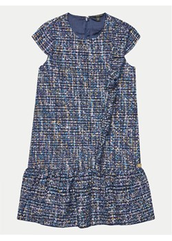 Guess Sukienka codzienna J4YK22 WGFZ0 Granatowy Regular Fit ze sklepu MODIVO w kategorii Sukienki dziewczęce - zdjęcie 182682247