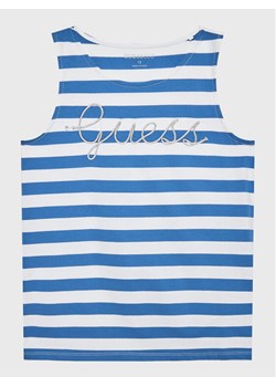 Guess Top J3GI25 K9NE3 Niebieski Regular Fit - id: 0000302189434 - marki Guess - 182682309 Guess Top J3GI25 K9NE3 Niebieski Regular Fit ze sklepu MODIVO w kategorii Bluzki dziewczęce - zdjęcie 182682309