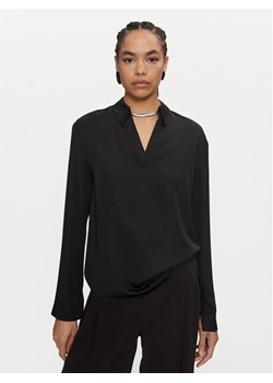Calvin Klein Bluzka K20K208000 Czarny Regular Fit ze sklepu MODIVO w kategorii Bluzki damskie - zdjęcie 182682335