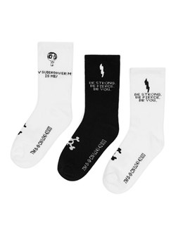 Powerpuff Girls Skarpety ACCCS-AW24-117WBPPG (3-PACK) Biały ze sklepu MODIVO w kategorii Skarpetki dziecięce - zdjęcie 182682399