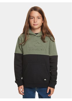 Quiksilver Bluza Embosshoodyouth Otlr EQBFT03865 Zielony Regular Fit ze sklepu MODIVO w kategorii Bluzy dziewczęce - zdjęcie 182682408