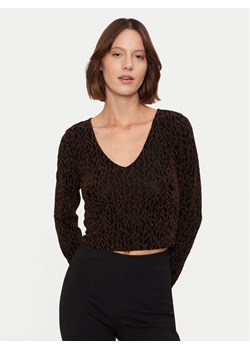 Noisy May Bluzka Gilly 27032016 Czarny Slim Fit ze sklepu MODIVO w kategorii Bluzki damskie - zdjęcie 182682456