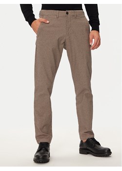 Selected Homme Chinosy 16092753 Beżowy Slim Fit ze sklepu MODIVO w kategorii Spodnie męskie - zdjęcie 182682489