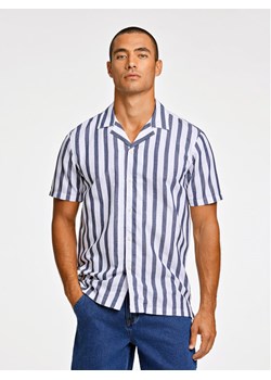 Lindbergh Koszula 30-203321 Granatowy Relaxed Fit ze sklepu MODIVO w kategorii Koszule męskie - zdjęcie 182682498