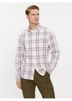 Tommy Jeans Koszula Poplin DM0DM18968 Kolorowy Regular Fit ze sklepu MODIVO w kategorii Koszule męskie - zdjęcie 182682539