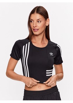 adidas T-Shirt T-Shirt IC2379 Czarny ze sklepu MODIVO w kategorii Bluzki damskie - zdjęcie 182682546