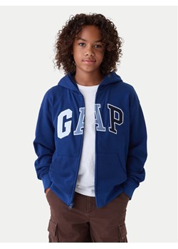 Gap Bluza 542315-00 Niebieski Relaxed Fit ze sklepu MODIVO w kategorii Bluzy chłopięce - zdjęcie 182682678