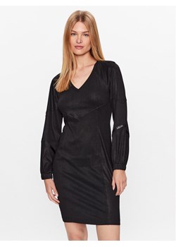 Liu Jo Sport Sukienka codzienna TF3031 J4512 Czarny Regular Fit ze sklepu MODIVO w kategorii Sukienki - zdjęcie 182682695