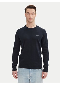 Aeronautica Militare Sweter 251MA1502L506 Granatowy Regular Fit ze sklepu MODIVO w kategorii Swetry męskie - zdjęcie 182682718