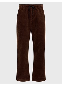 Volcom Spodnie materiałowe Outer Spaced A1232205 Brązowy Loose Fit ze sklepu MODIVO w kategorii Spodnie męskie - zdjęcie 182682779