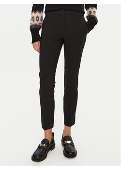 Marella Spodnie materiałowe Gerona 2423136052 Czarny Straight Fit ze sklepu MODIVO w kategorii Spodnie damskie - zdjęcie 182682838