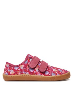 Froddo Kapcie Barefoot Canvas G1700390-2 D Różowy ze sklepu MODIVO w kategorii Kapcie dziecięce - zdjęcie 182682849