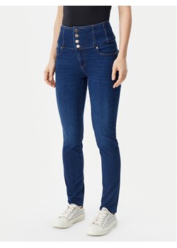 Guess Jeansy W5RA1F D5L91 Granatowy Straight Leg ze sklepu MODIVO w kategorii Jeansy damskie - zdjęcie 182682858
