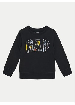 Gap Bluza 531000-05 Czarny Regular Fit ze sklepu MODIVO w kategorii Bluzy chłopięce - zdjęcie 182682956
