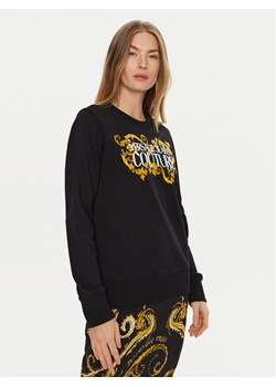 Versace Jeans Couture Bluza 77HAIE05 Czarny Regular Fit ze sklepu MODIVO w kategorii Bluzy damskie - zdjęcie 182682979