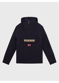 Napapijri Kurtka anorak Rainforest Sum 4 NP0A4GGD M Granatowy Regular Fit ze sklepu MODIVO w kategorii Kurtki chłopięce - zdjęcie 182683005