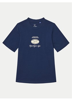 Jack&Jones Junior T-Shirt 12274895 Granatowy Relaxed Fit ze sklepu MODIVO w kategorii T-shirty chłopięce - zdjęcie 182683016