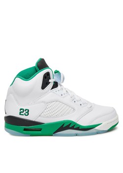 Nike Sneakersy Air Jordan 5 Retro DD9336 103 Biały ze sklepu MODIVO w kategorii Buty sportowe damskie - zdjęcie 182683048