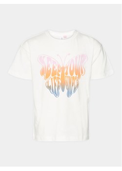 Vero Moda Girl T-Shirt Love Kelly 10303731 Biały Regular Fit ze sklepu MODIVO w kategorii Bluzki dziewczęce - zdjęcie 182683126