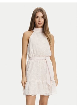 Guess Sukienka letnia W5GK15 W0WA2 Różowy Regular Fit ze sklepu MODIVO w kategorii Sukienki - zdjęcie 182683196