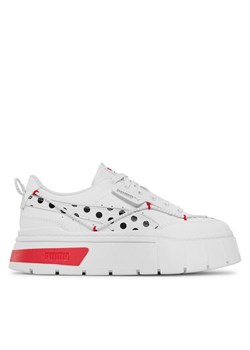 Puma Sneakersy Mayze Stack Miraculous Jr 393906 02 Biały ze sklepu MODIVO w kategorii Buty sportowe damskie - zdjęcie 182683236