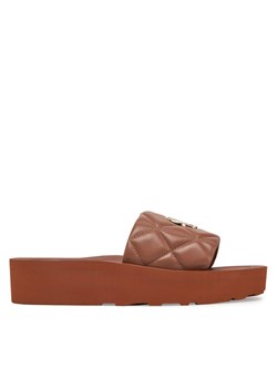 LOVE MOSCHINO Klapki JA28014I1MIE0201 Brązowy ze sklepu MODIVO w kategorii Klapki damskie - zdjęcie 182683296