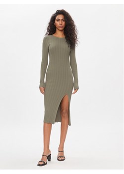 ONLY Sukienka dzianinowa Meddi 15311087 Zielony Slim Fit ze sklepu MODIVO w kategorii Sukienki - zdjęcie 182683338