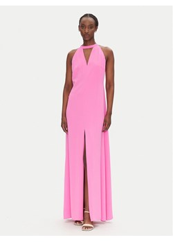 ACCESS FASHION Sukienka wieczorowa 53-3388-145 Różowy Regular Fit ze sklepu MODIVO w kategorii Sukienki - zdjęcie 182683609