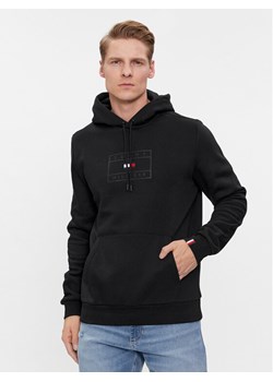 Tommy Hilfiger Bluza Graphic MW0MW34208 Czarny Regular Fit ze sklepu MODIVO w kategorii Bluzy męskie - zdjęcie 182683749