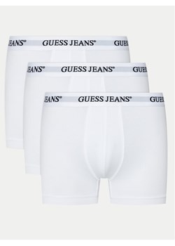 Guess Jeans Komplet 3 par bokserek M4BZ45 K6YW1 Biały ze sklepu MODIVO w kategorii Majtki męskie - zdjęcie 182683829