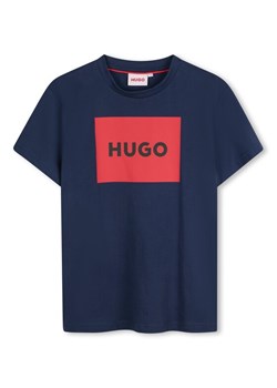 HUGO T-Shirt G00334 D Granatowy Regular Fit ze sklepu MODIVO w kategorii T-shirty chłopięce - zdjęcie 182683838