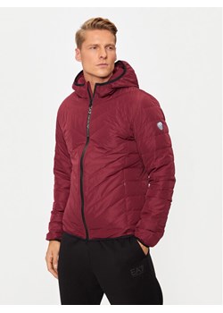 EA7 Emporio Armani Kurtka puchowa 8NPB14 PNE1Z 1496 Czerwony Regular Fit ze sklepu MODIVO w kategorii Kurtki męskie - zdjęcie 182684198