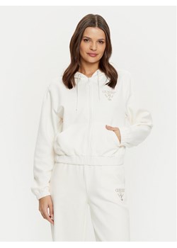 Guess Bluza V5RQ20 KC3D2 Écru Regular Fit ze sklepu MODIVO w kategorii Bluzy damskie - zdjęcie 182684246