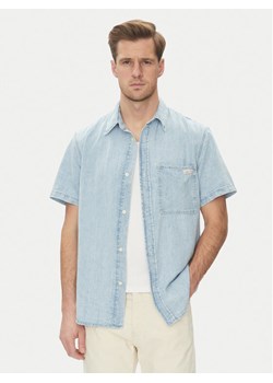 Calvin Klein Jeans Koszula jeansowa J30J327180 Niebieski Regular Fit ze sklepu MODIVO w kategorii Koszule męskie - zdjęcie 182684275