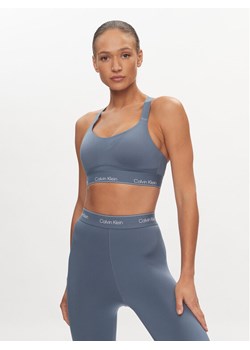 Calvin Klein Performance Biustonosz sportowy 00GWS4K193 Niebieski ze sklepu MODIVO w kategorii Biustonosze - zdjęcie 182684296